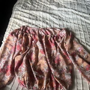 Willow and Root Shoulder Top
